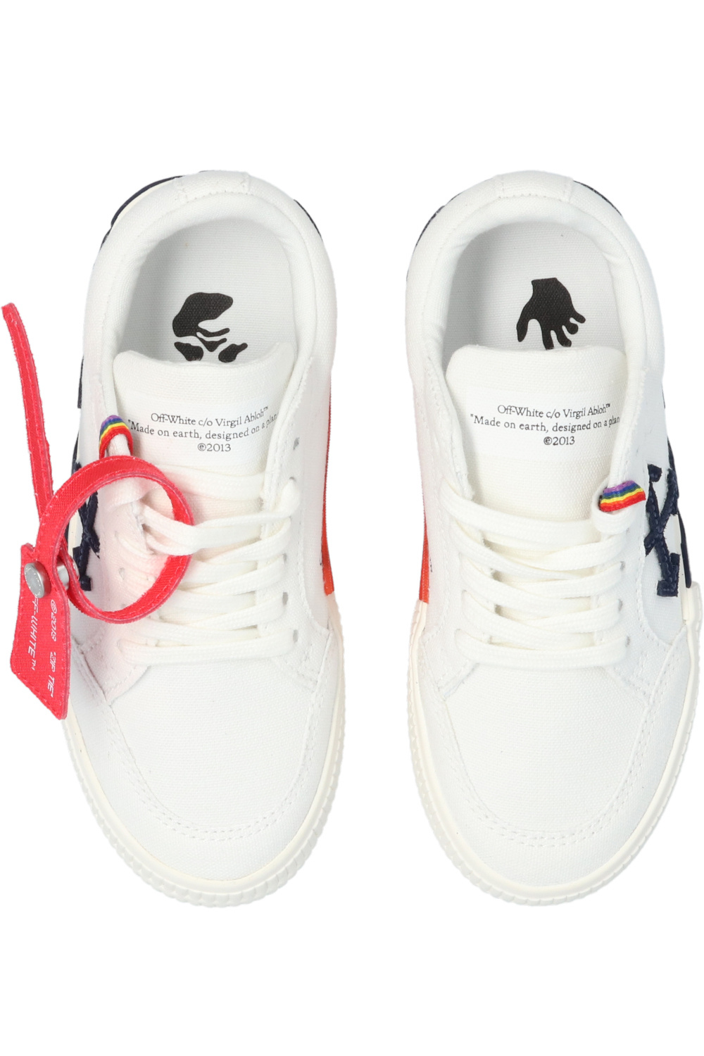 White Vulcanized sneakers Off CamaragrancanariaShops Bonaire